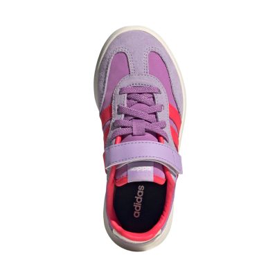 10. Adidas Barreda Decode EL purple-pink kids' shoes JR0772