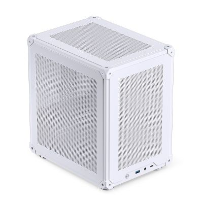 32. Jonsbo C6 Micro-ATX Computer Case - White