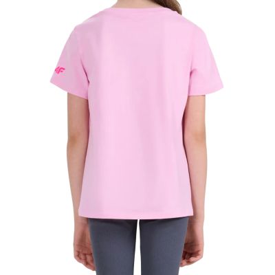 2. T-shirt for girls 4F F2938 light pink 4FJWSS26TTSHF2938 56S