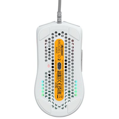 6. Glorious Model O 2 White Mouse