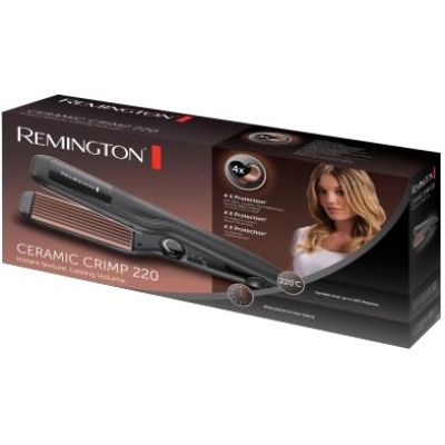 2. Remington S 3580 Texturizing Straightener Warm Black, Pink
