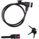 BICYCLE LOCK WITH CABLE LOCK 10x900MM WITH HANDLE BLACK+DECKER