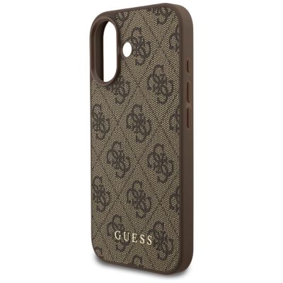 6. Guess 4G Classic Case for iPhone 17 - Brown