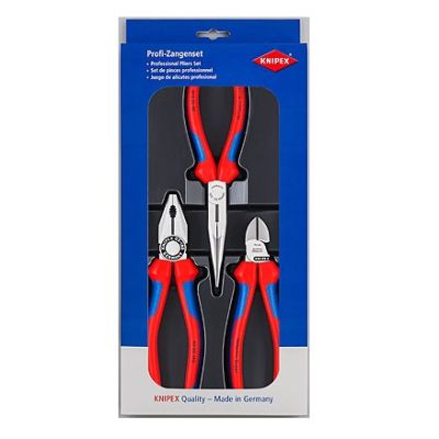 KNIPEX 00 20 11 set of pliers for workshop and service work 3 pcs.