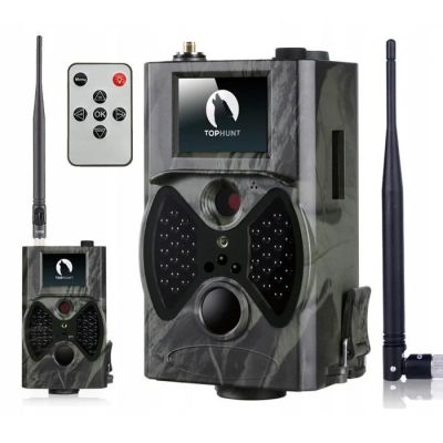 TOPHUNT CAMERA TRAP FOREST HC300M 1080p 12MPX MMS GPRS SIM
