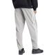 3. Men's adidas Essentials 3-Stripes Single Jersey Tapered Open Hem Pants Gray KY4215