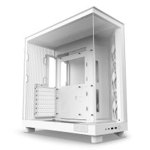 NZXT H6 FLOW MIDI TOWER COMPUTER CASE WITH WINDOW WHITE