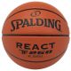 3. Spalding React TF-250 basketball, size 7, brown 76801Z