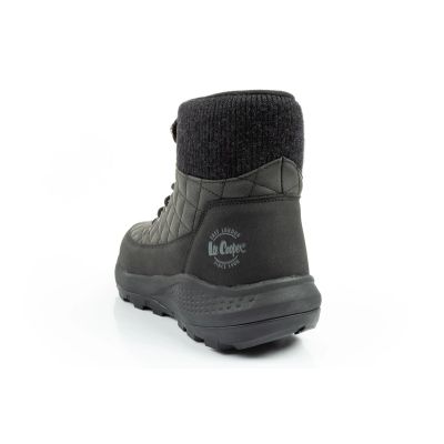 5. Lee Cooper women's winter hiking sports shoes, insulated, black, eco-leather