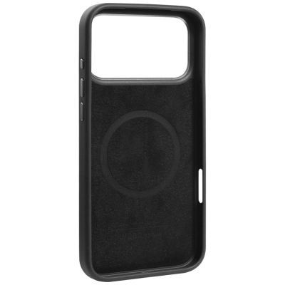 6. Audi A6 Synthetic Leather MagSafe Case for iPhone 17 Pro Max - Black