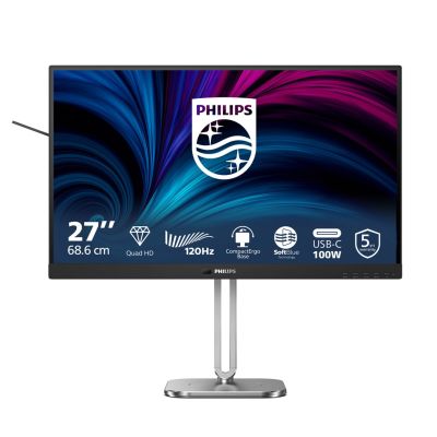 16. Philips 27B2U4601/00 computer monitor 68.6 cm (27") 2560 x 1440 px Quad HD LCD Gray