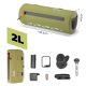 4. Rockbros AS-145 ROAD TO SKY handlebar bicycle bag, waterproof, 2 l - green