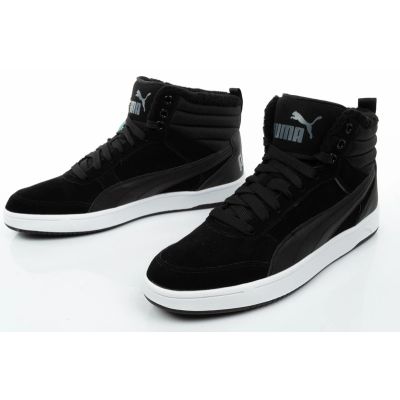 8. Puma men's Rebound Street black insulated ankle boots
