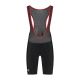 Rogelli CORE bib shorts black and red L
