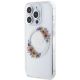 2. Guess IML Flowers Wreatch MagSafe iPhone 15 Pro Max Case - Clear