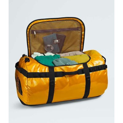 4. Base Camp Duffel XXL bag - summit gold - TNF black