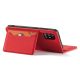 9. Magnet Card Case Case for Samsung Galaxy A13 5G Pouch Wallet Card Holder Red