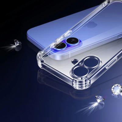 4. Ugreen Bright Cushion CA101 Case for iPhone 16 Plus - Clear