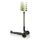 15. Globber Master Prime 3-Wheel Scooter / Black - Lime Green 664-106