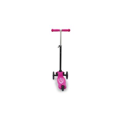 6. Jamara 460497 Scooter Kids Three-Wheel Scooter Black, Pink