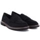 8. Women's suede lords shoes black Vinceza 62335