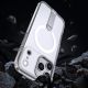 5. Hybrid Armor X Case for iPhone 17 Pro Max with Stand, Compatible with MagSafe - Transparent