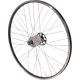 10. 28 INCH FRONT WHEEL WITH SHIMANO HUB BLACK RIM