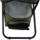 8. FISHING CAMPING FOLDING CHAIR GREEN WITH BAG UNDER THE SEAT 35x28x58CM