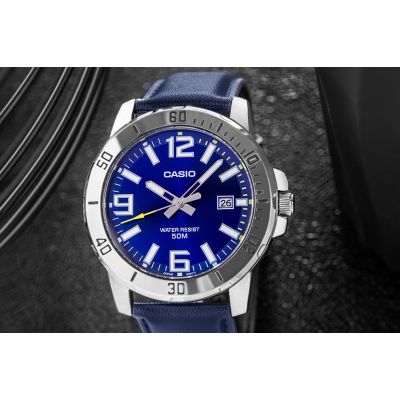4. Men's Watch CASIO MTP-VD01L-2BVUDF + BOX