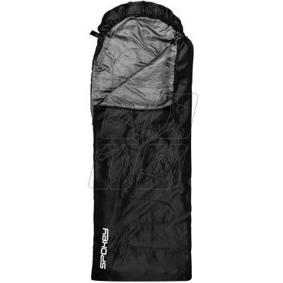 2. Spokey Monsoon BK sleeping bag black 925050