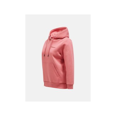 5. Peak Performance W Original Small Logo Hood Pink