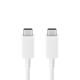 3. Samsung EP-DX510JWEGEU USB-C - USB-C 5A 480Mb/s cable 1.8m - white