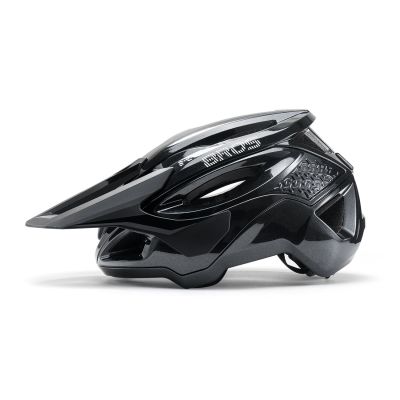 2. Rockbros LK-99 Mountain Bike Helmet with Adjustable Visor and Magnetic Closure 58-62 cm - Black