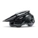 2. Rockbros LK-99 Mountain Bike Helmet with Adjustable Visor and Magnetic Closure 58-62 cm - Black