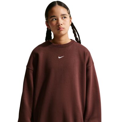 3. Nike Sportswear Studio Kids’ Sweatshirt, Brown, IM4947 658