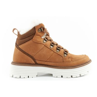 13. O'neill winter boots women's hiking boots ankle boots insulated fashionable brown