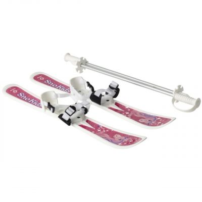 Hamax Children’s Skis with Poles, Pink HAM561002