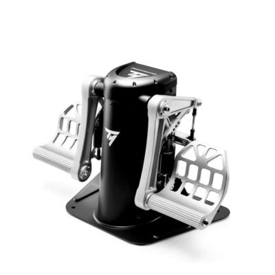 3. Thrustmaster TPR Rudder Black, Silver USB Flight Sim Analog PC