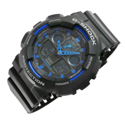 4. Men's Watch CASIO G-SHOCK GA-100-1A2ER + BOX