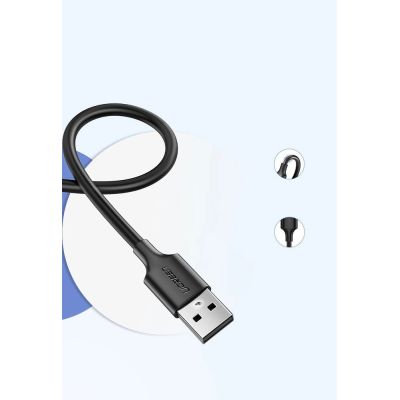 11. Ugreen US289 60138 micro USB / USB-A cable 2m - black