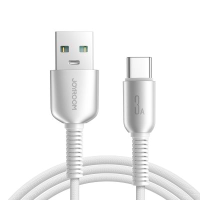 Joyroom S-A51 Cutting-Edge Series 3A USB-A - USB-C cable 1.2m - light gray
