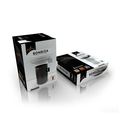 9. Bonfeu Bonbiza 8001R rusty fire pit grill