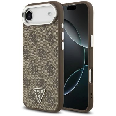 Guess 4G Triangle Logo MagSafe case for iPhone Air - brown