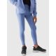 4. Girls' elastic cotton leggings 4F Junior