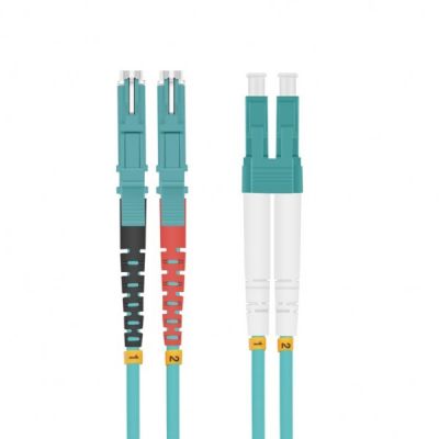 Helos 254695 InfiniBand/Fiber Optic Cable 10m E-2000 LC Color Aqua