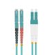 Helos 254695 InfiniBand/Fiber Optic Cable 10m E-2000 LC Color Aqua