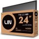 4. Lin 24LHDD06 LED 24'' HD Ready DVB-T2 Black TV