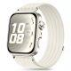 Tech-Protect Nylon Strap for Huawei Watch Fit 3 / 4 / 4 Pro / 5 / 5 Pro - White