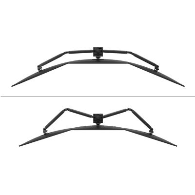 8. Desk mount for 3 monitors 10-27" NEOMOUNTS DS60-600BL3