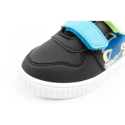 15. Leomil Sonic children's sports shoes, lightweight sneakers with Velcro, black